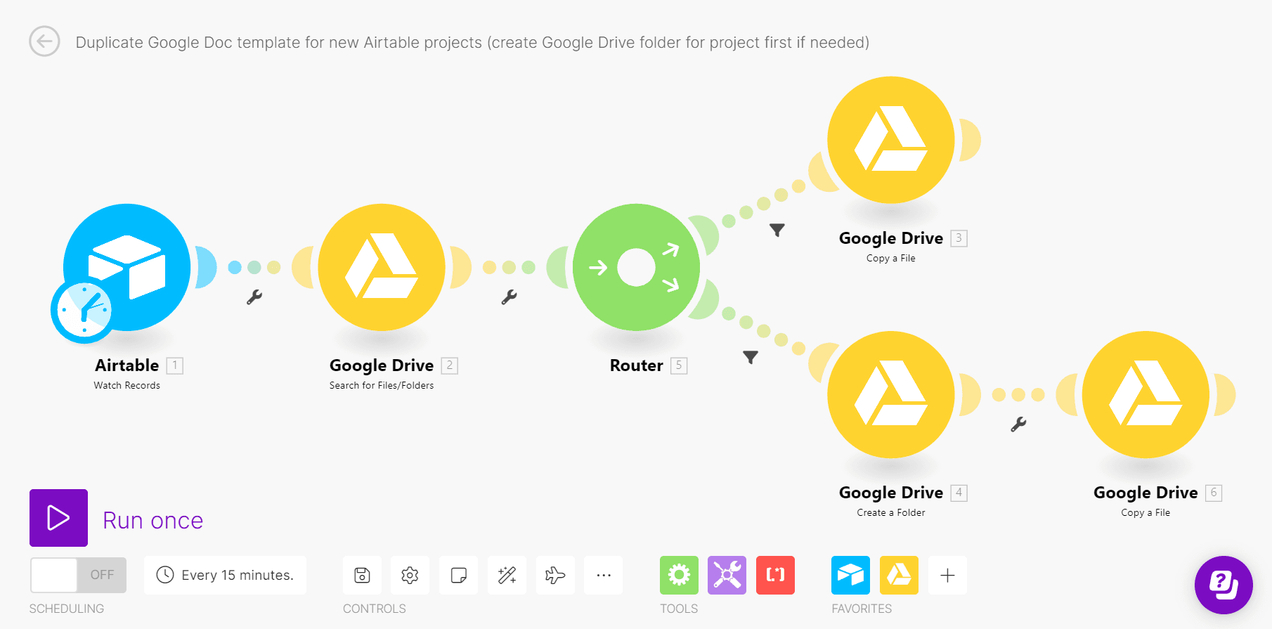no code visual automation - Make