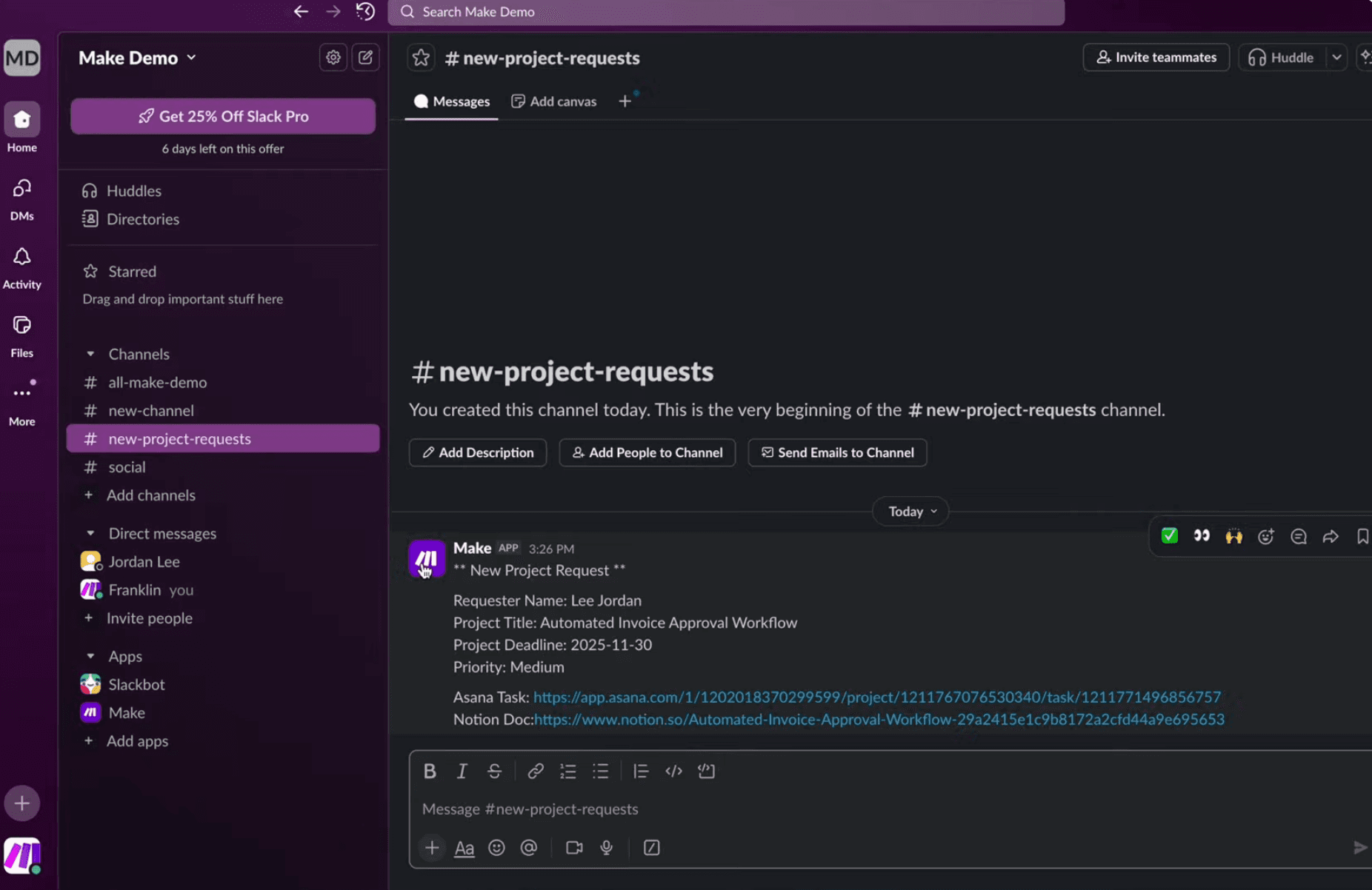UCV project intake 6