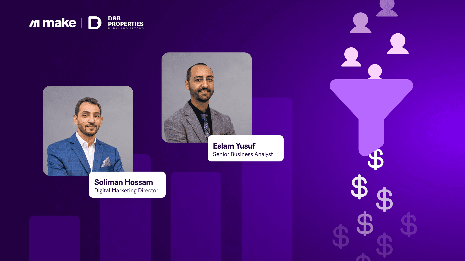 lead management automation with make and meta