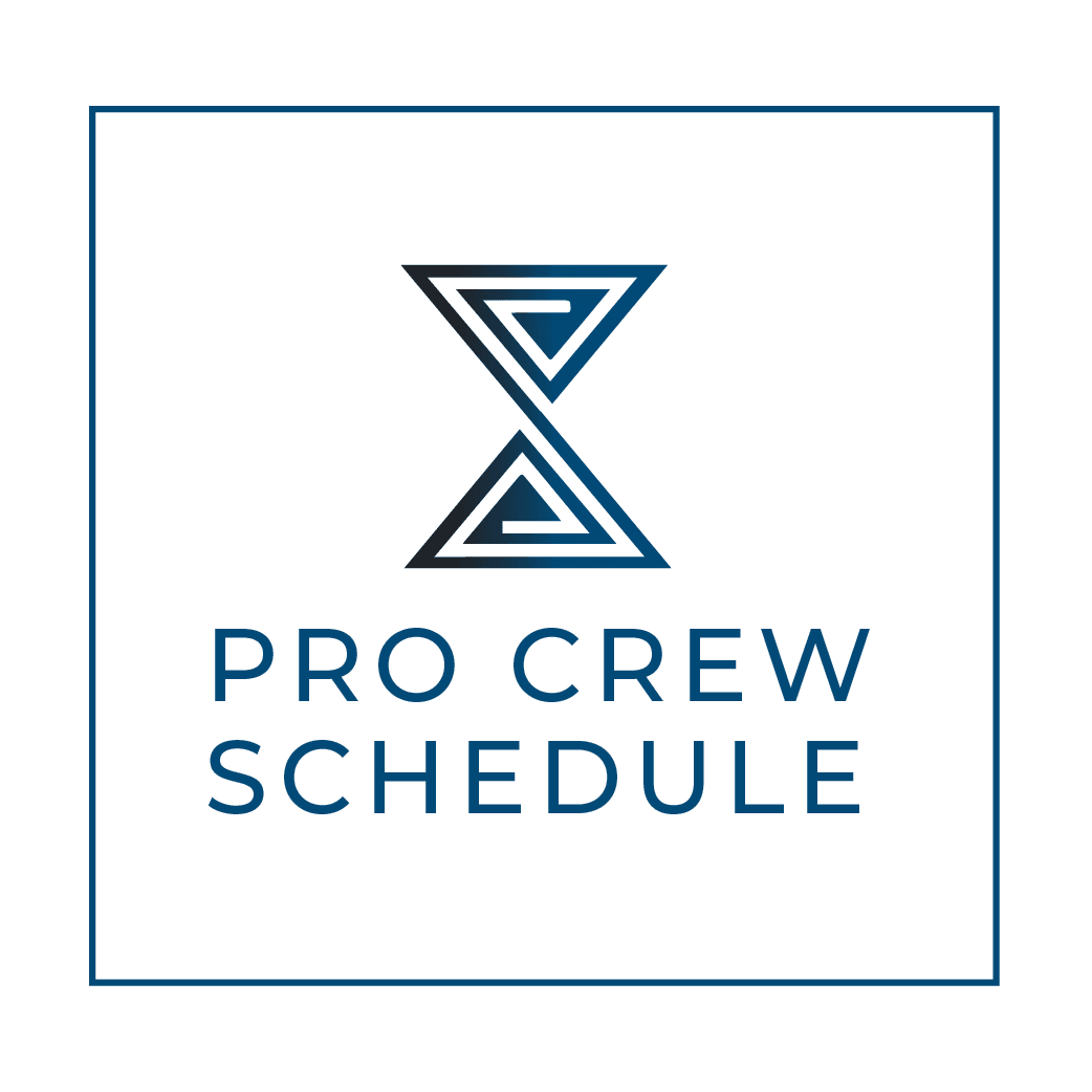 Pro Crew Schedule Logo