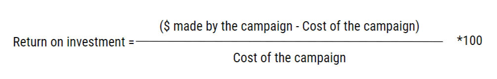 email-return-on-investment-formula