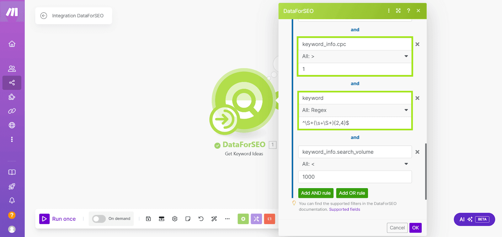 keyword automation 4