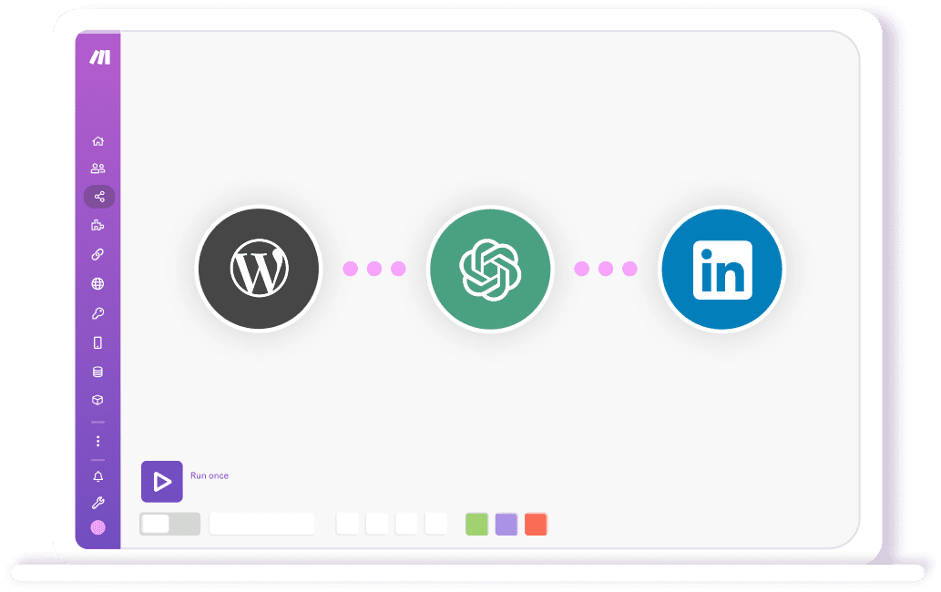 decorative image of a make scenario