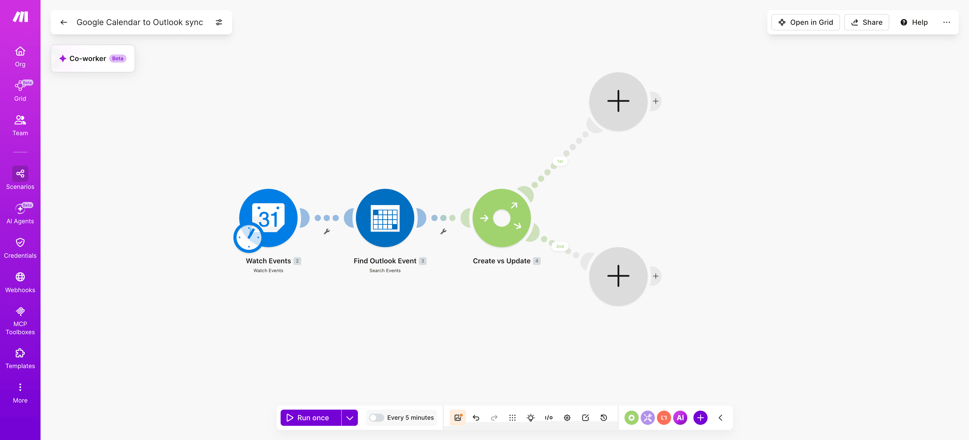 Google Calendar to outlook step 3