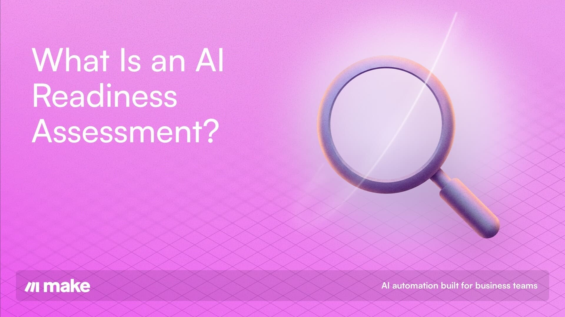 AI readiness assessment hero image