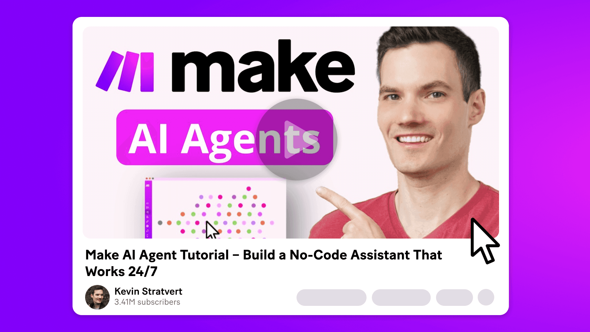 Influencer Kevin Stratvert agents