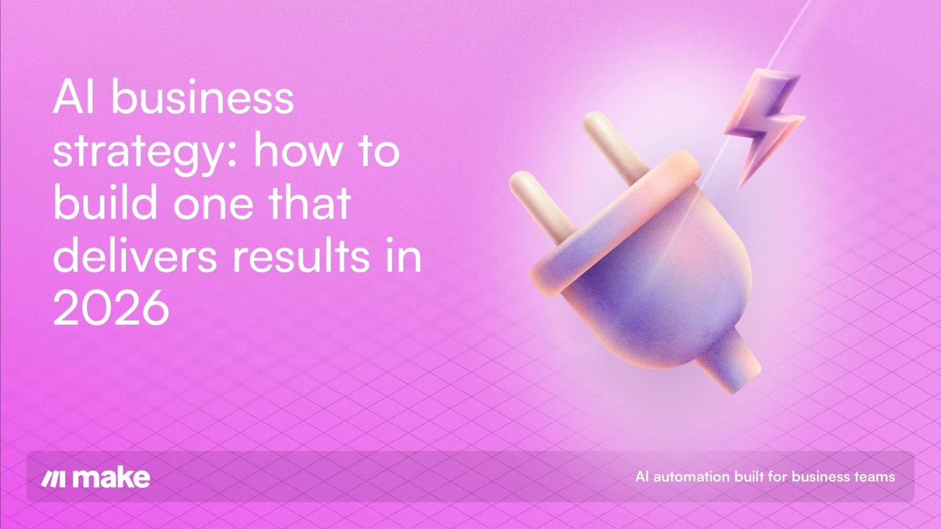 AI business strategy hero image