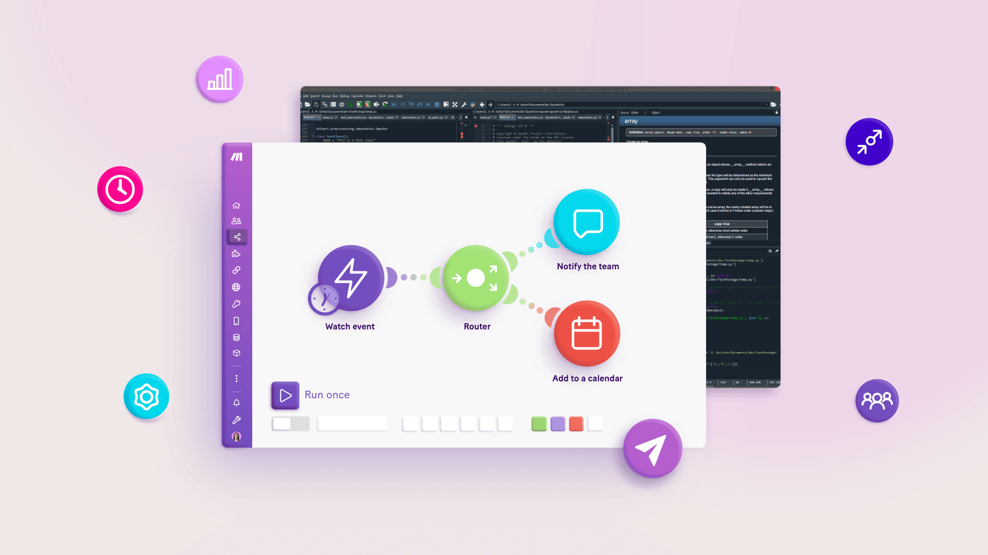 What is no-code, low-code, and no-code visual automation