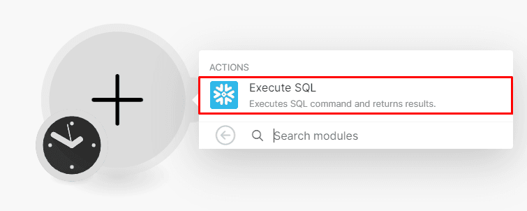 Snowflake module in Make