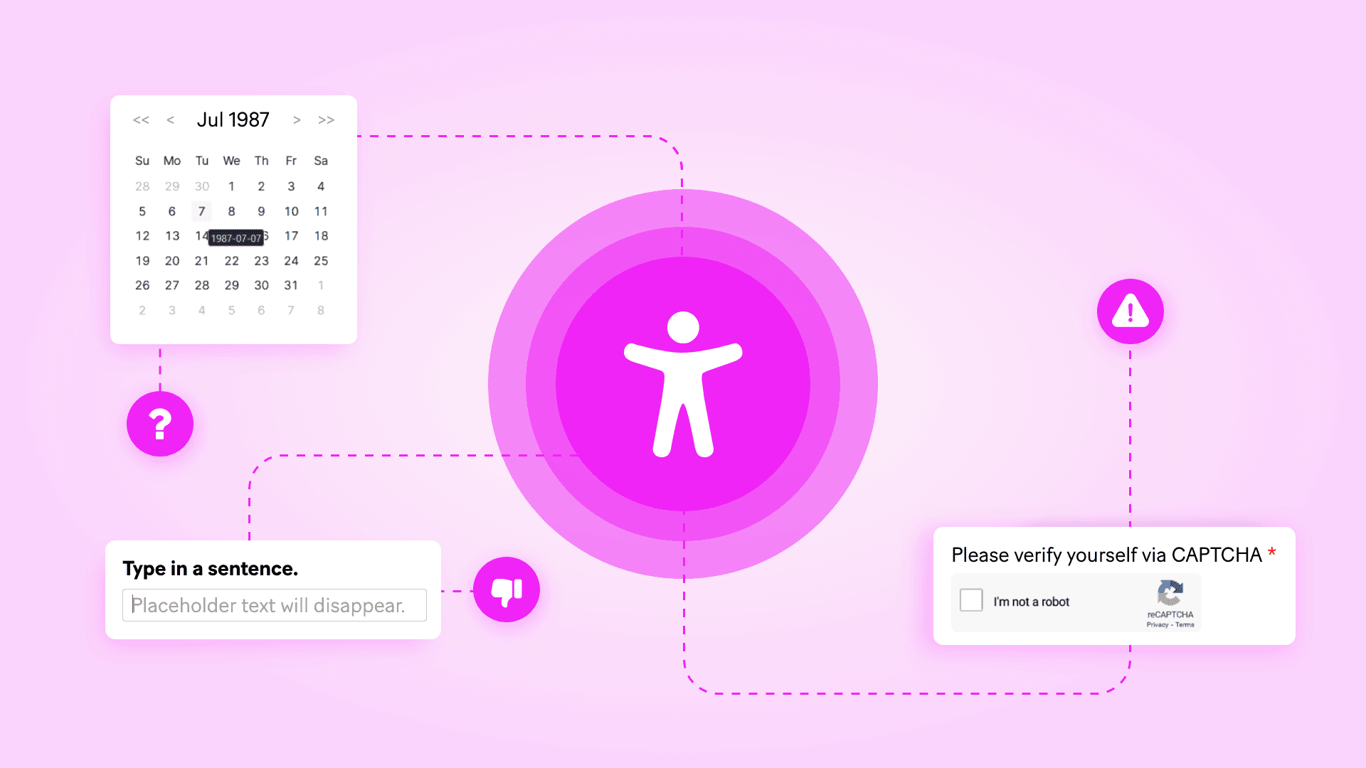 Accessibility for web forms